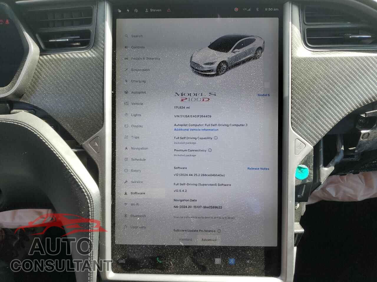 TESLA MODEL S 2018 - 5YJSA1E40JF264409
