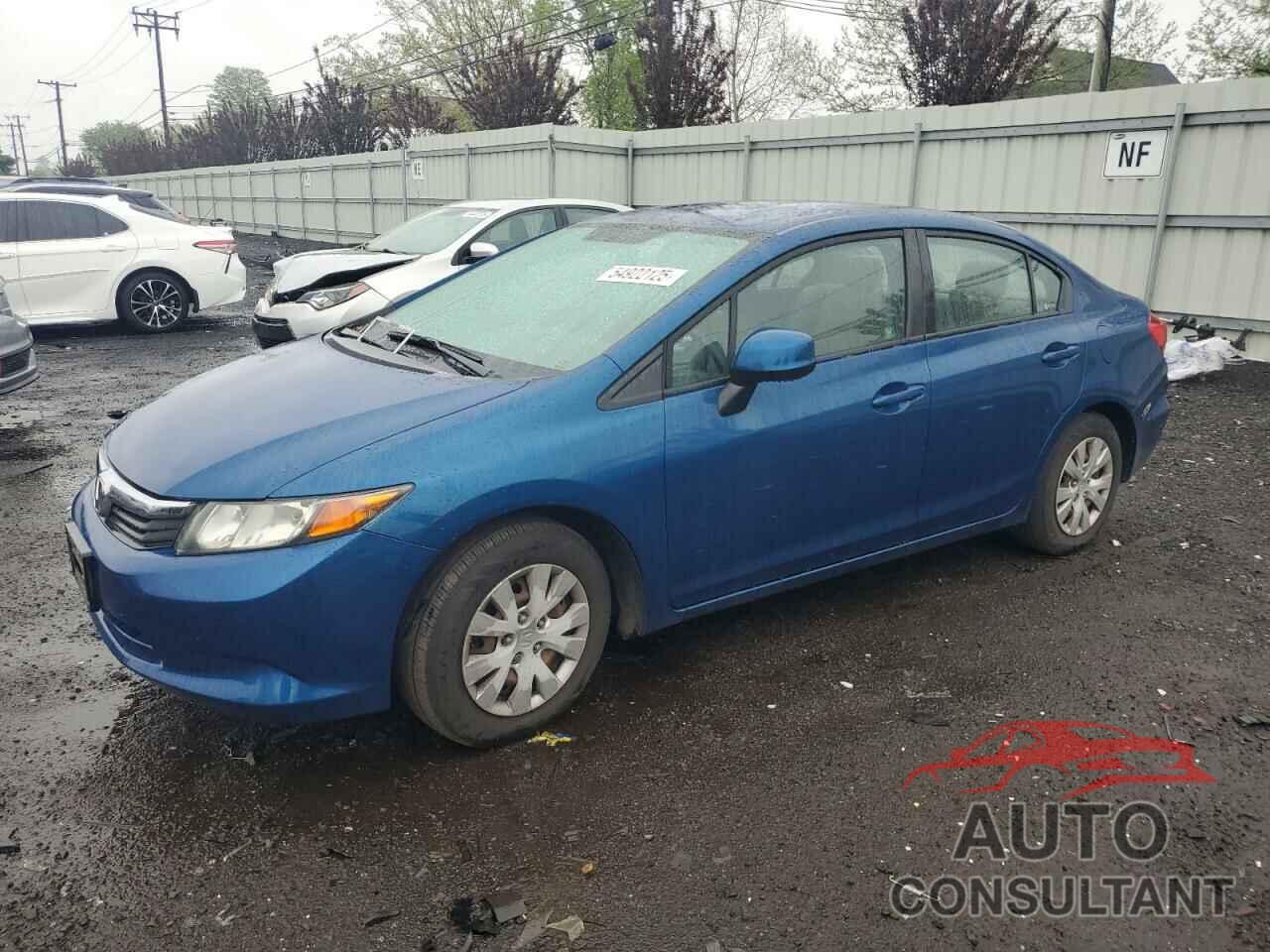 HONDA CIVIC 2012 - 2HGFB2F56CH534656