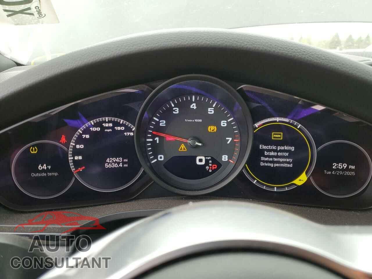 PORSCHE CAYENNE 2022 - WP1AA2AY7NDA00593