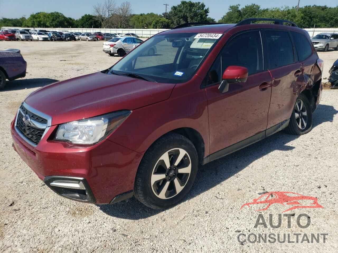 SUBARU FORESTER 2018 - JF2SJAGC0JH472568