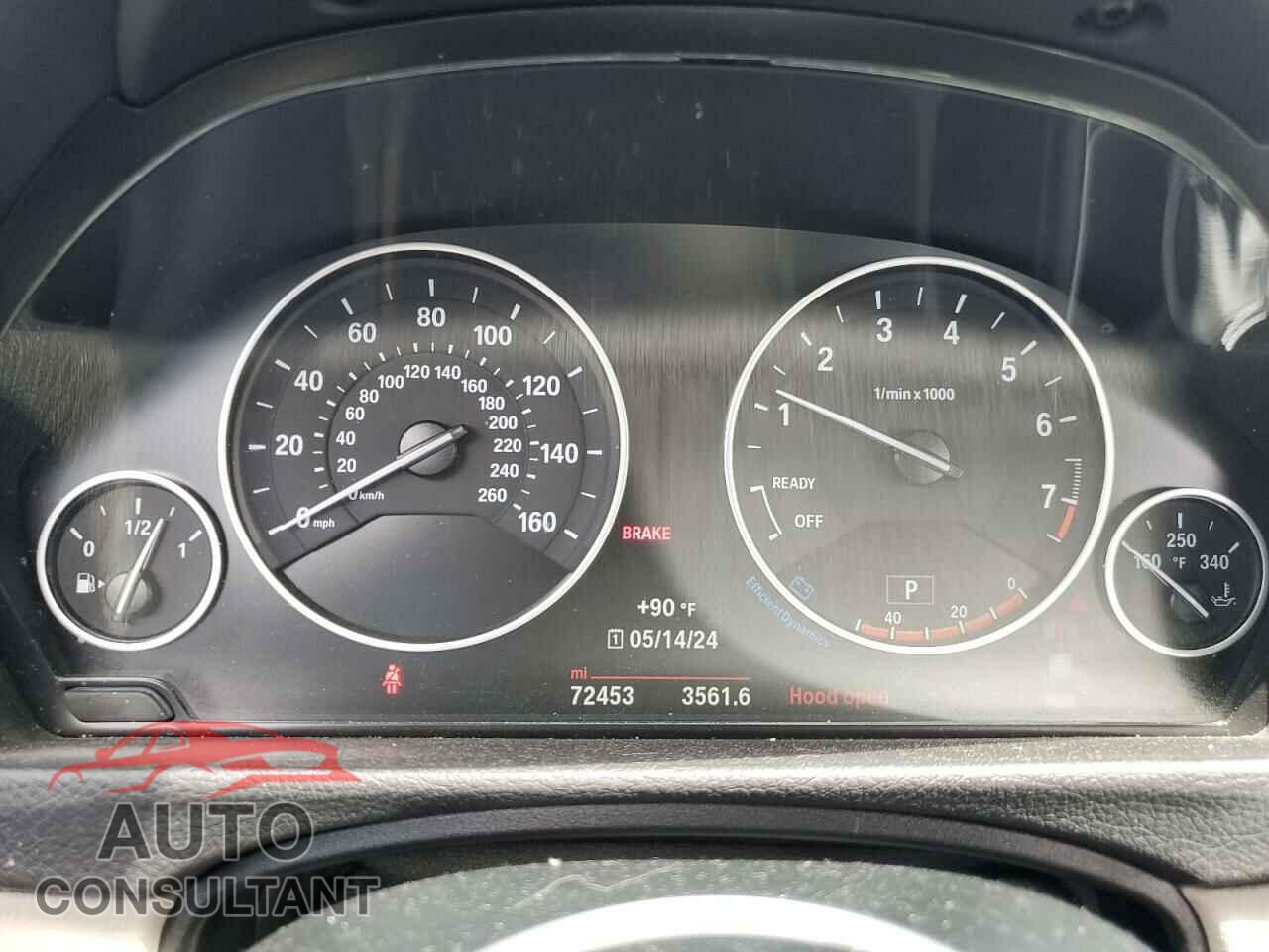 BMW 3 SERIES 2016 - WBA8E9G50GNU28199