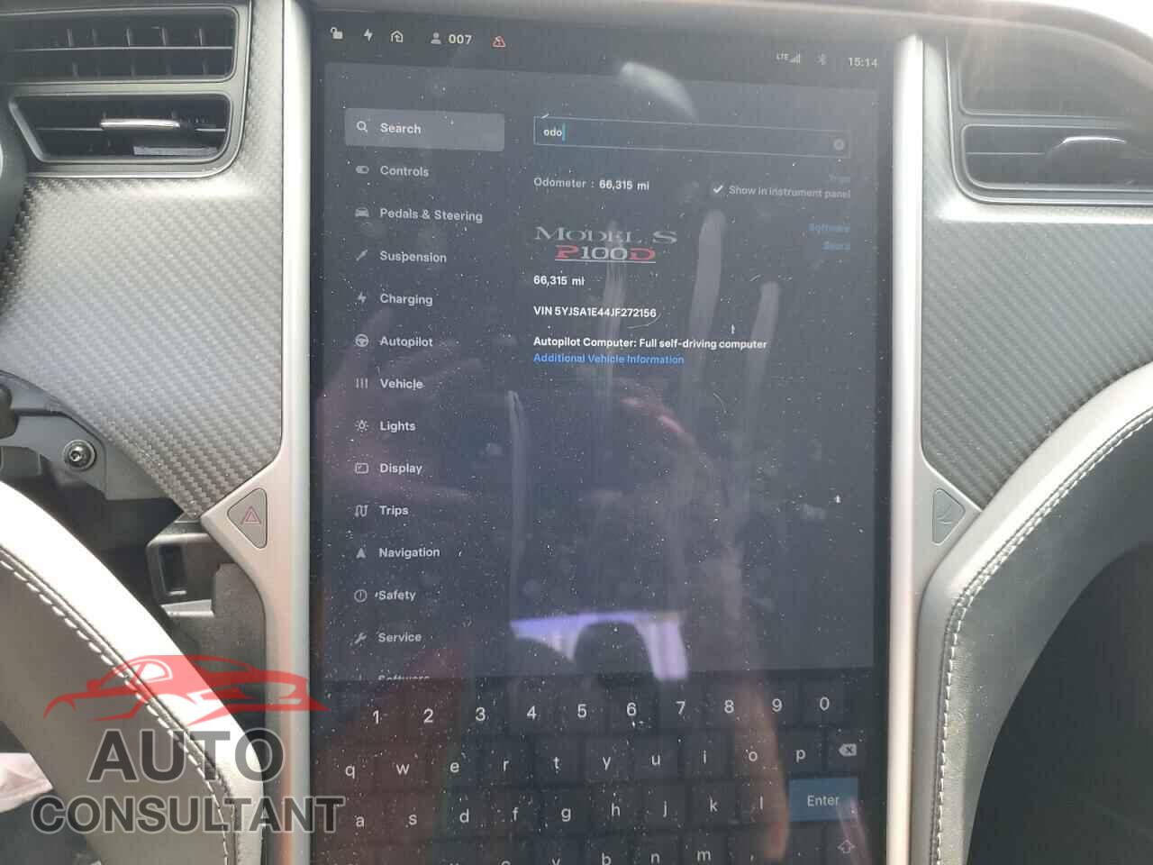 TESLA MODEL S 2018 - 5YJSA1E44JF272156