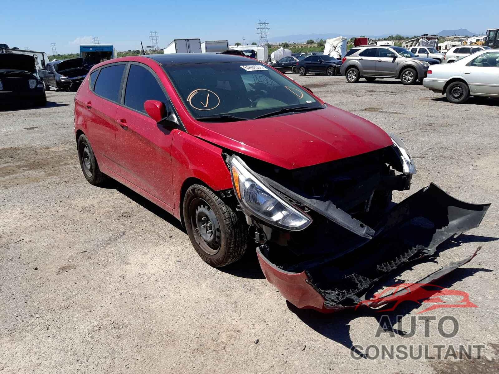 HYUNDAI ACCENT 2016 - KMHCT5AE6GU294255