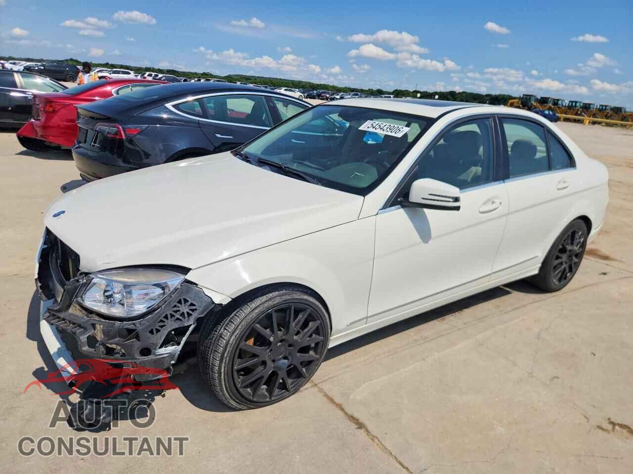 MERCEDES-BENZ C-CLASS 2010 - WDDGF8BB7AR123159