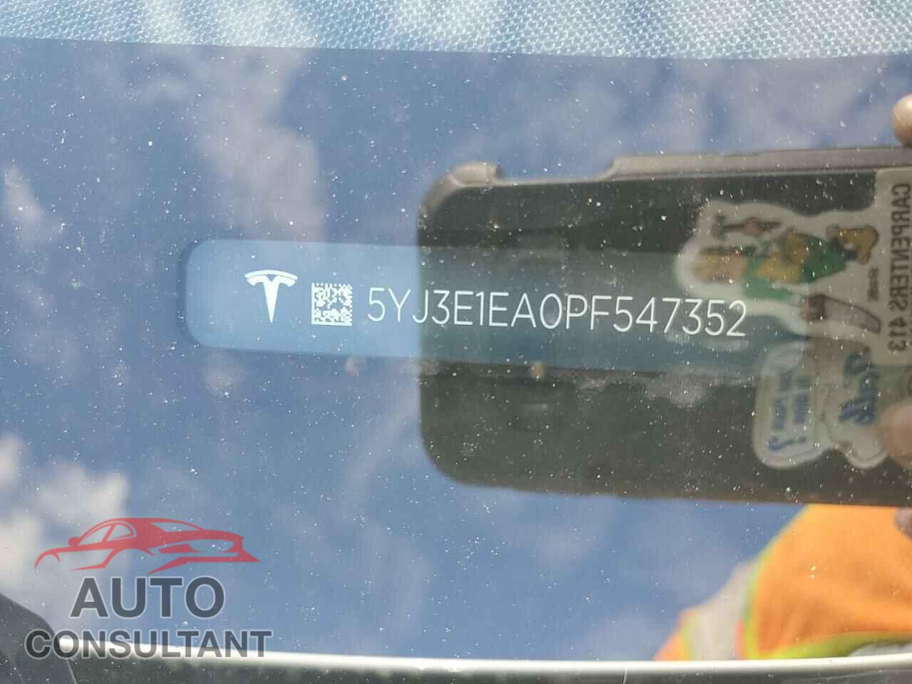 TESLA MODEL 3 2023 - 5YJ3E1EA0PF547352