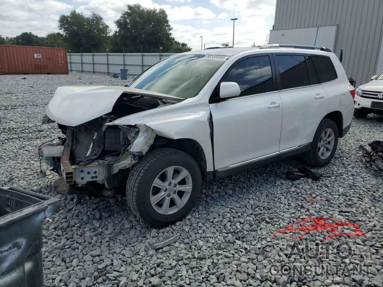 TOYOTA HIGHLANDER 2013 - 5TDZA3EH6DS033706