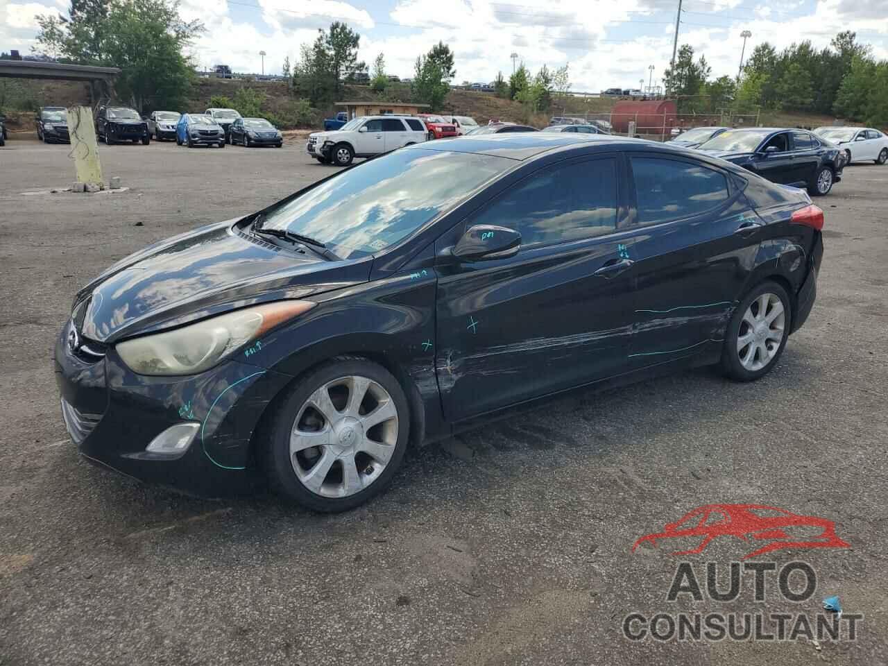 HYUNDAI ELANTRA 2013 - KMHDH4AEXDU006989