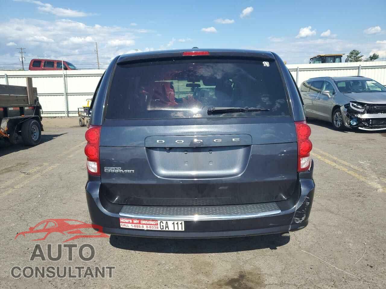 DODGE CARAVAN 2013 - 2C4RDGBG6DR804412