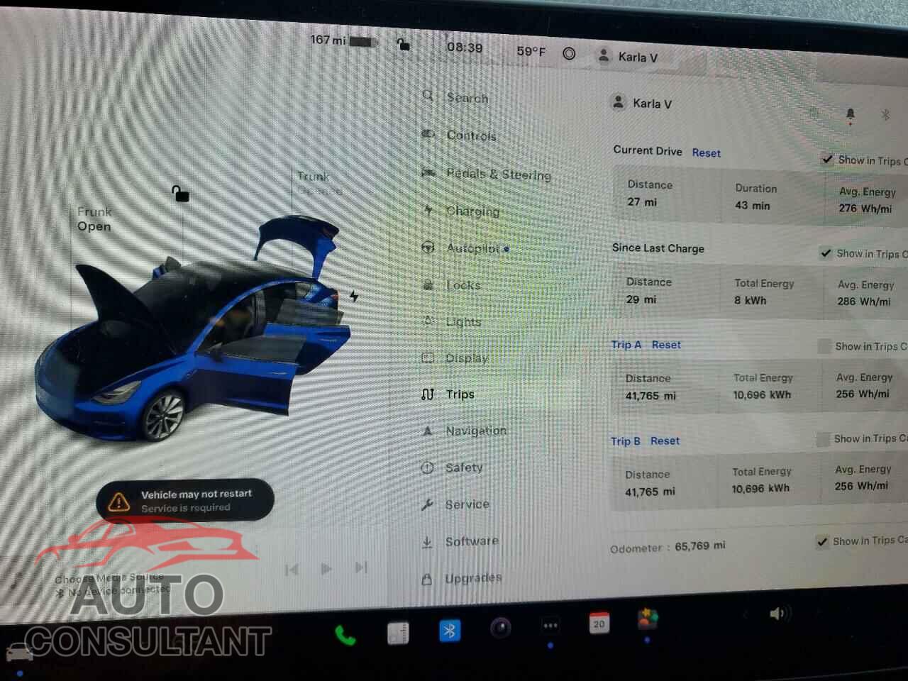 TESLA MODEL 3 2019 - 5YJ3E1EA1KF311219