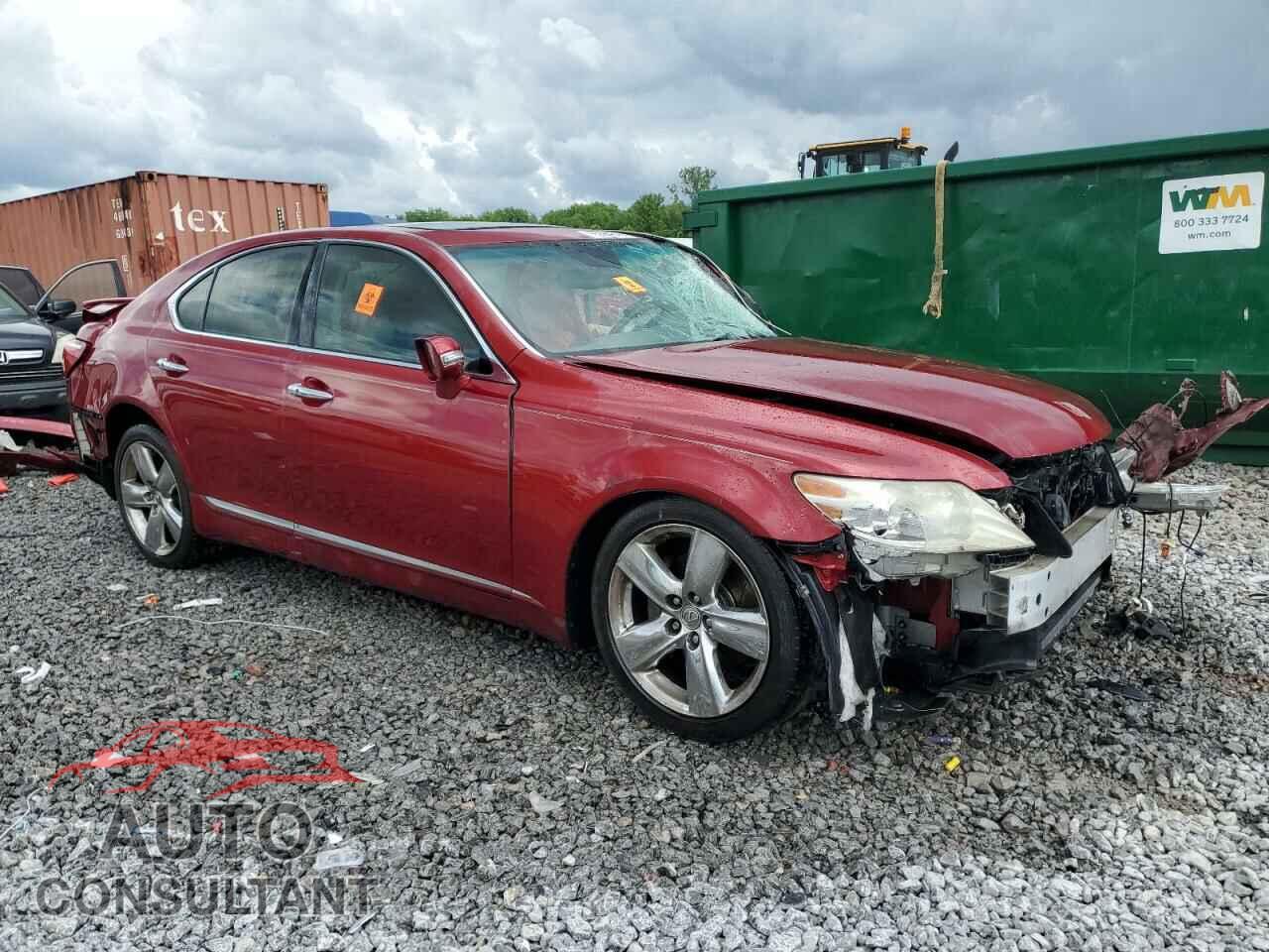 LEXUS LS460 2011 - JTHBL5EF7B5102975