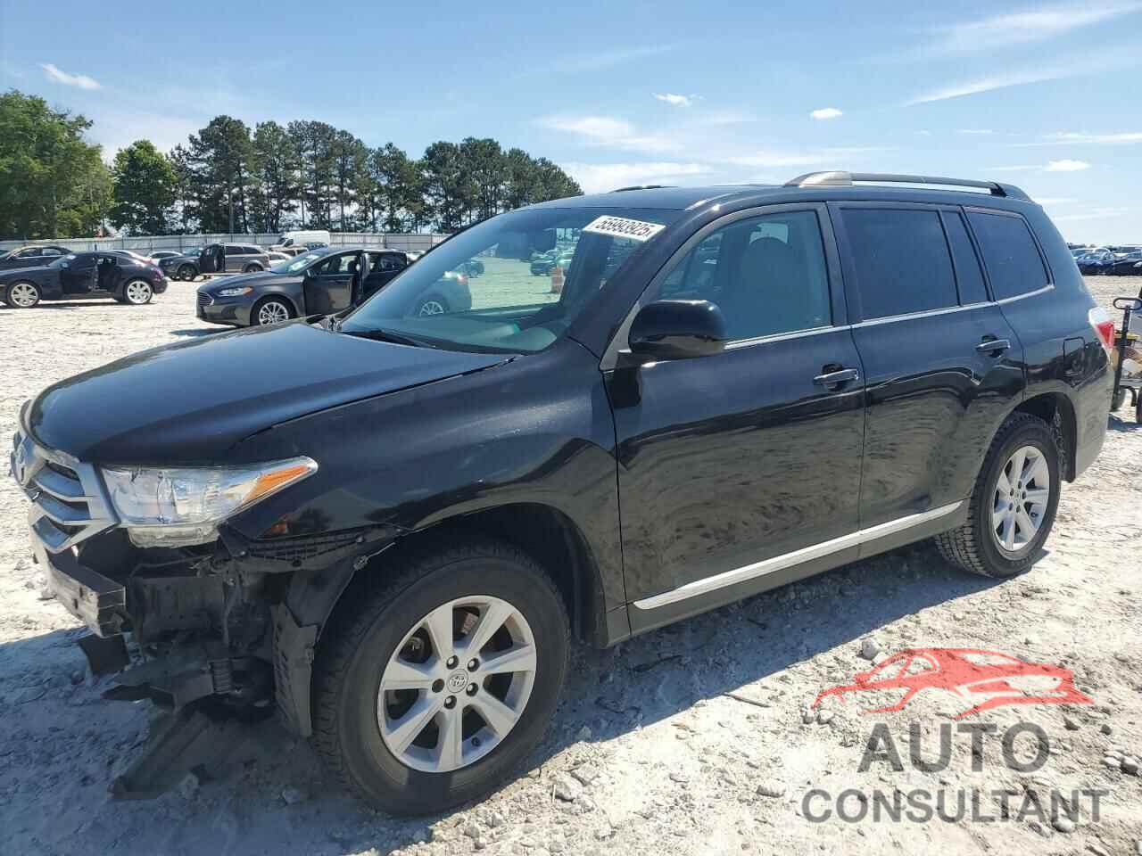 TOYOTA HIGHLANDER 2013 - 5TDZK3EH4DS125023