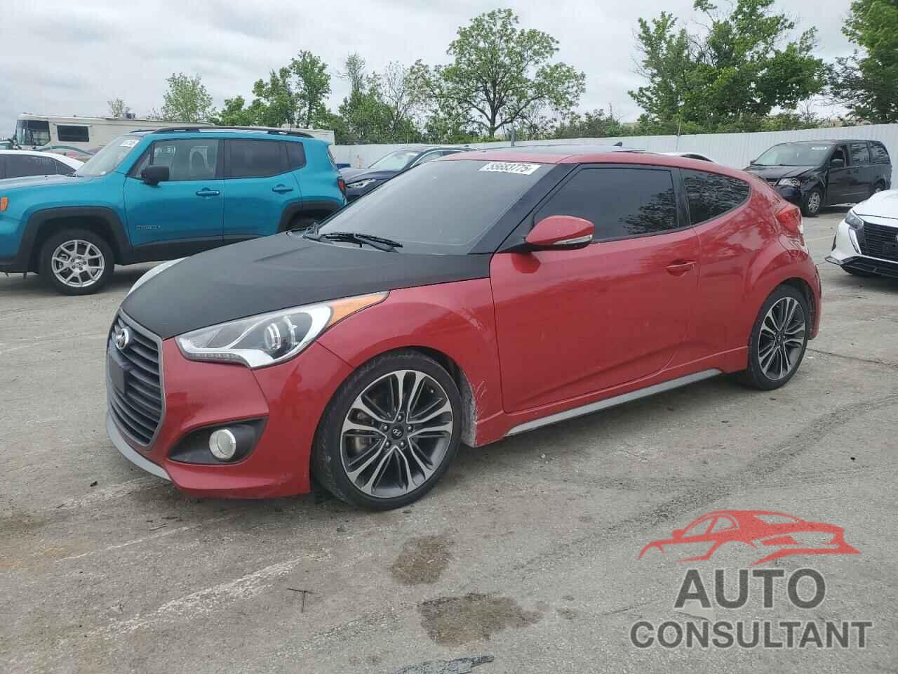 HYUNDAI VELOSTER 2017 - KMHTC6AE9HU313307