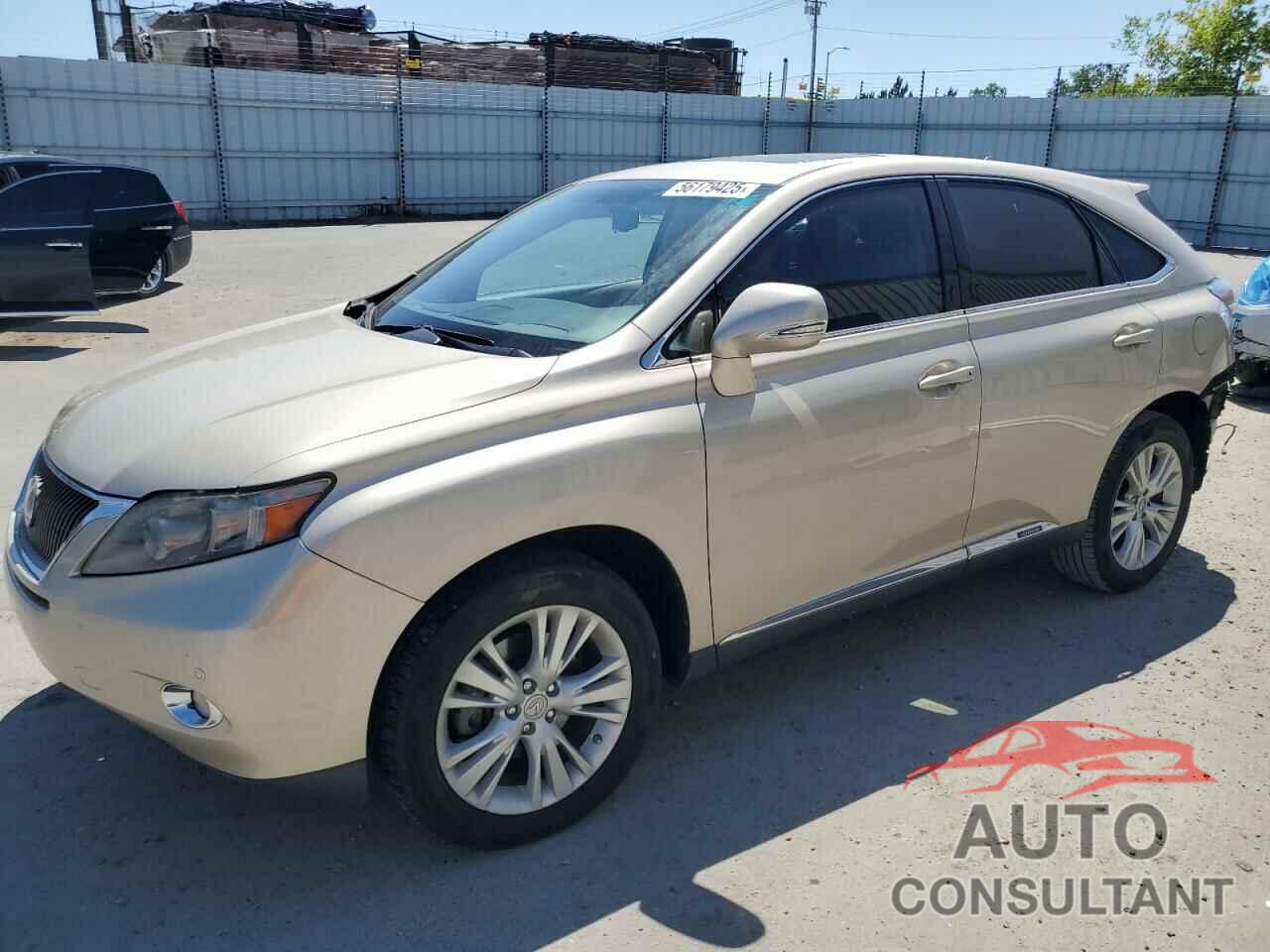 LEXUS RX450 2011 - JTJZB1BA1B2005970