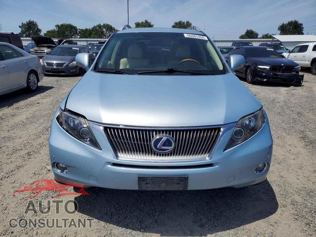 LEXUS RX450 2011 - JTJBC1BA5B2032801