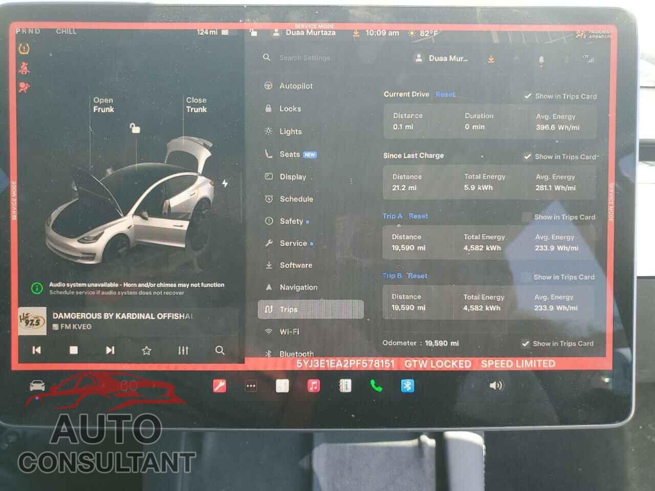 TESLA MODEL 3 2023 - 5YJ3E1EA2PF578151