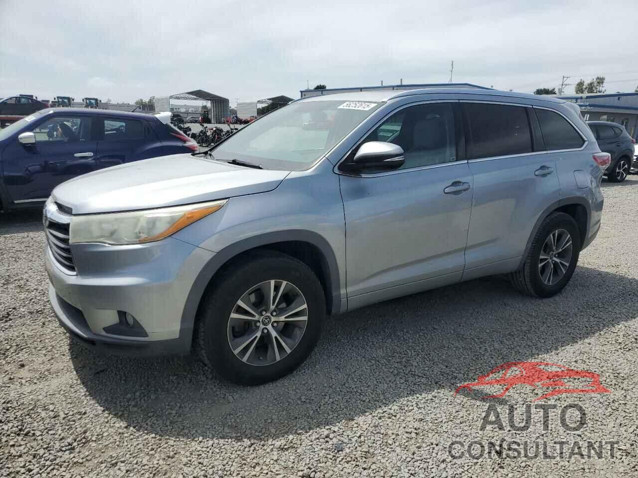 TOYOTA HIGHLANDER 2016 - 5TDKKRFH0GS158222