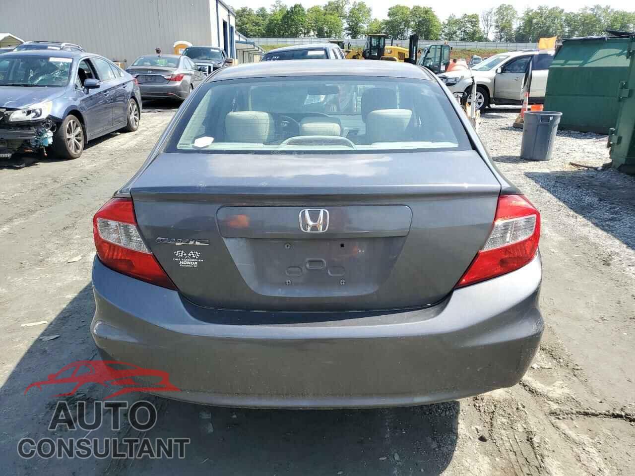 HONDA CIVIC 2012 - 2HGFB2F56CH566913