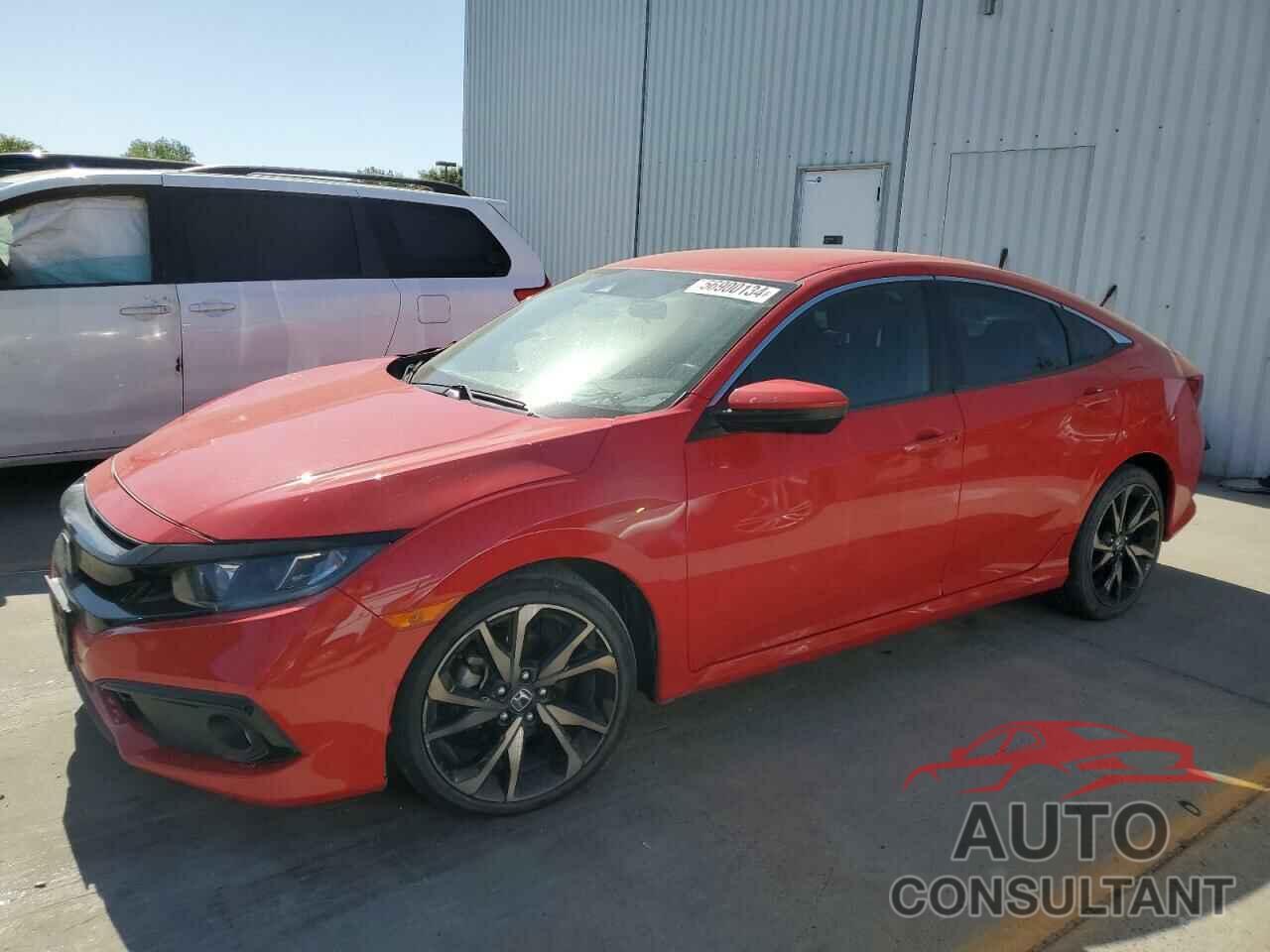 HONDA CIVIC 2019 - 2HGFC2F86KH524604