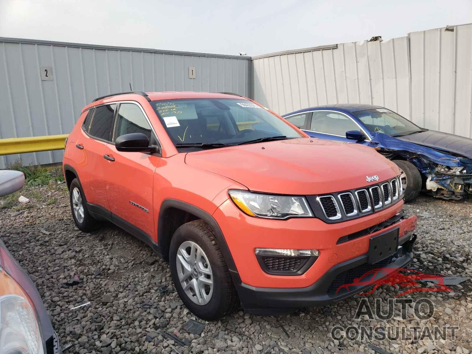 JEEP COMPASS 2021 - 3C4NJCAB8MT580921