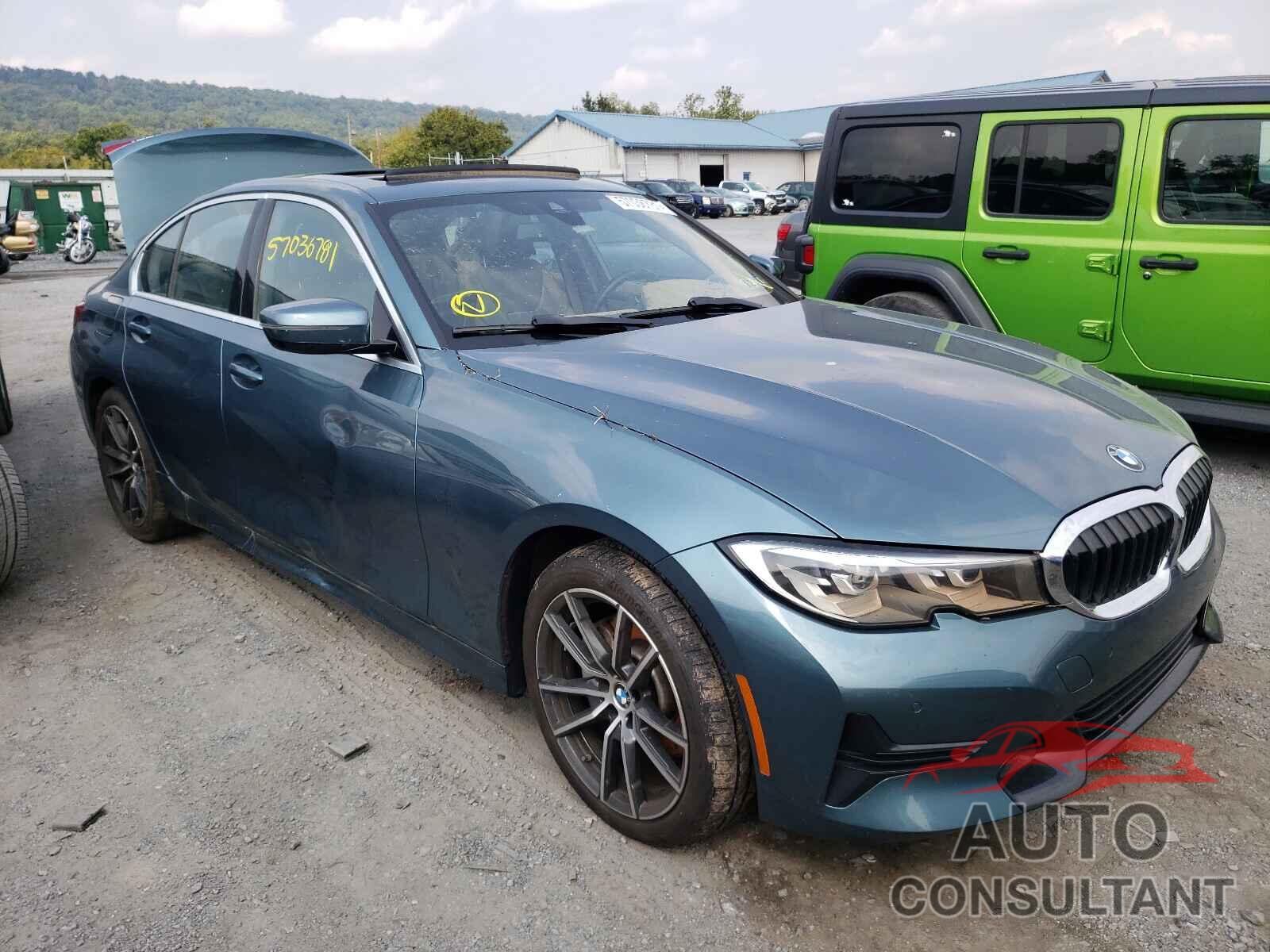 BMW 3 SERIES 2019 - WBA5R7C59KAJ85655