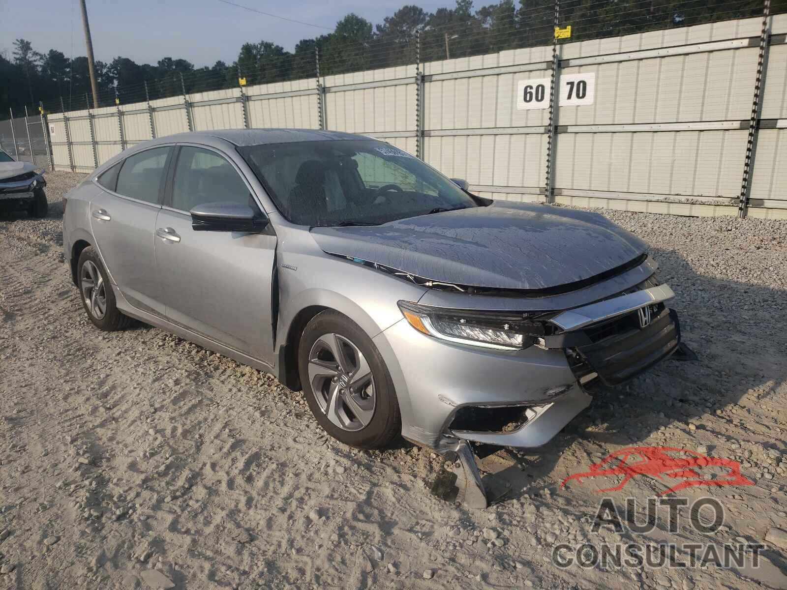 HONDA INSIGHT 2019 - 19XZE4F51KE018083