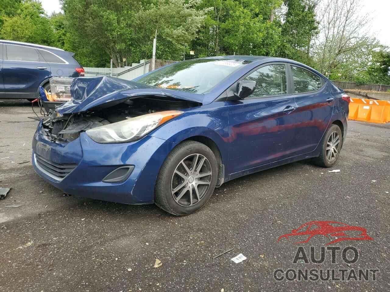 HYUNDAI ELANTRA 2013 - KMHDH4AE4DU537458