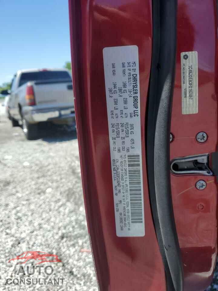 JEEP COMPASS 2015 - 1C4NJDEB3FD162467