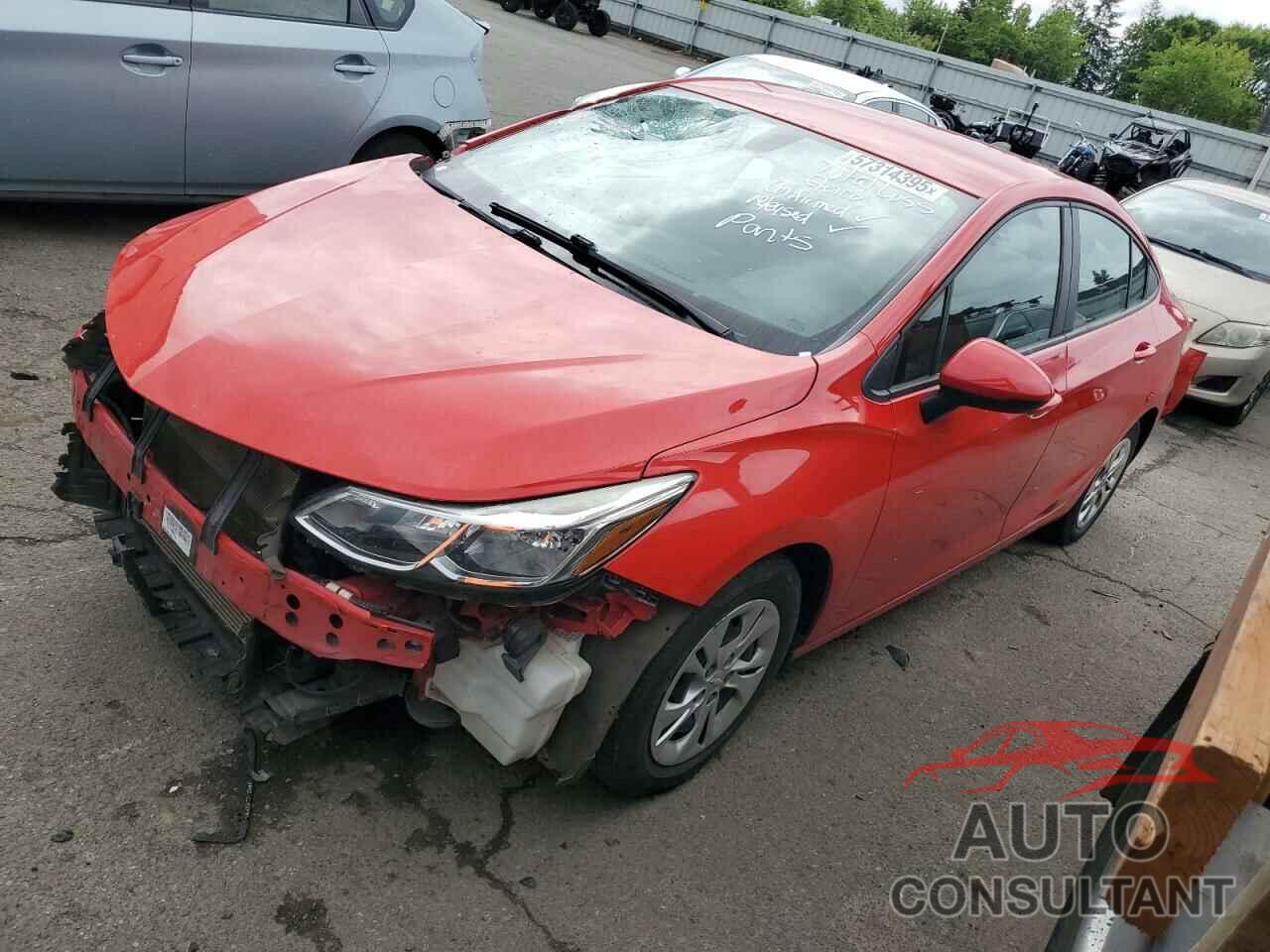 CHEVROLET CRUZE 2019 - 1G1BJ5SM3K7106593