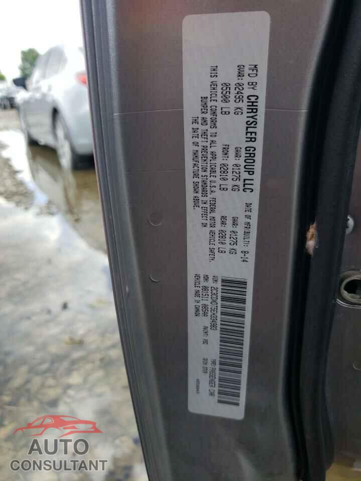 DODGE CHARGER 2014 - 2C3CDXDT5EH334983