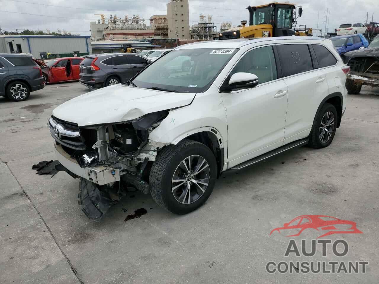 TOYOTA HIGHLANDER 2016 - 5TDKKRFH3GS505249