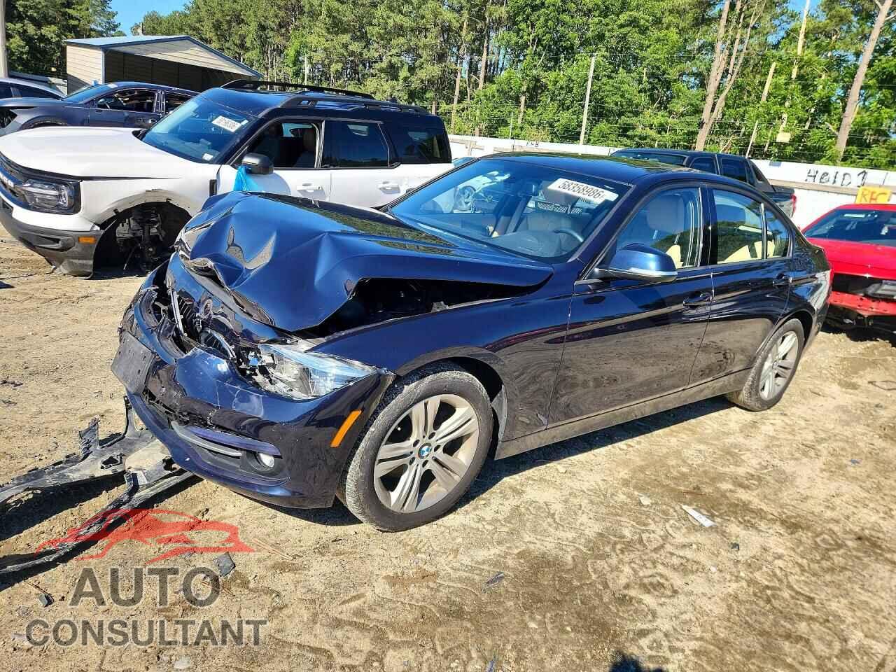 BMW 3 SERIES 2016 - WBA8E3G50GNU38597