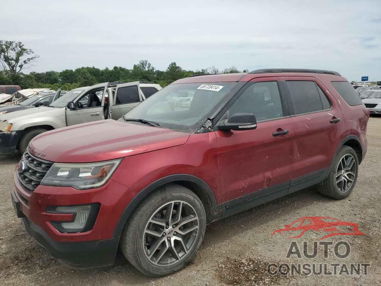 FORD EXPLORER 2017 - 1FM5K8GT1HGB91165