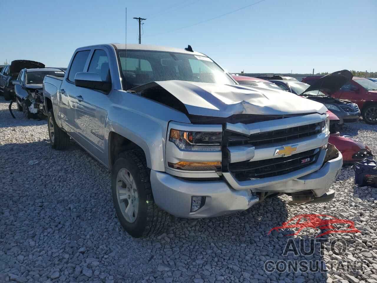 CHEVROLET SILVERADO 2018 - 3GCUKREC7JG149358