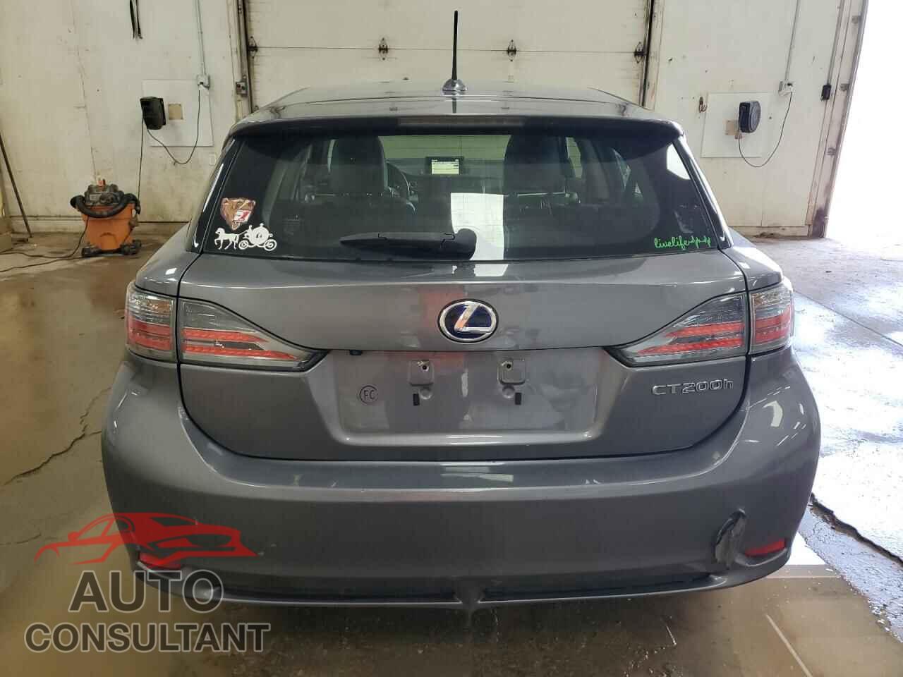 LEXUS CT 200 2012 - JTHKD5BH6C2086452