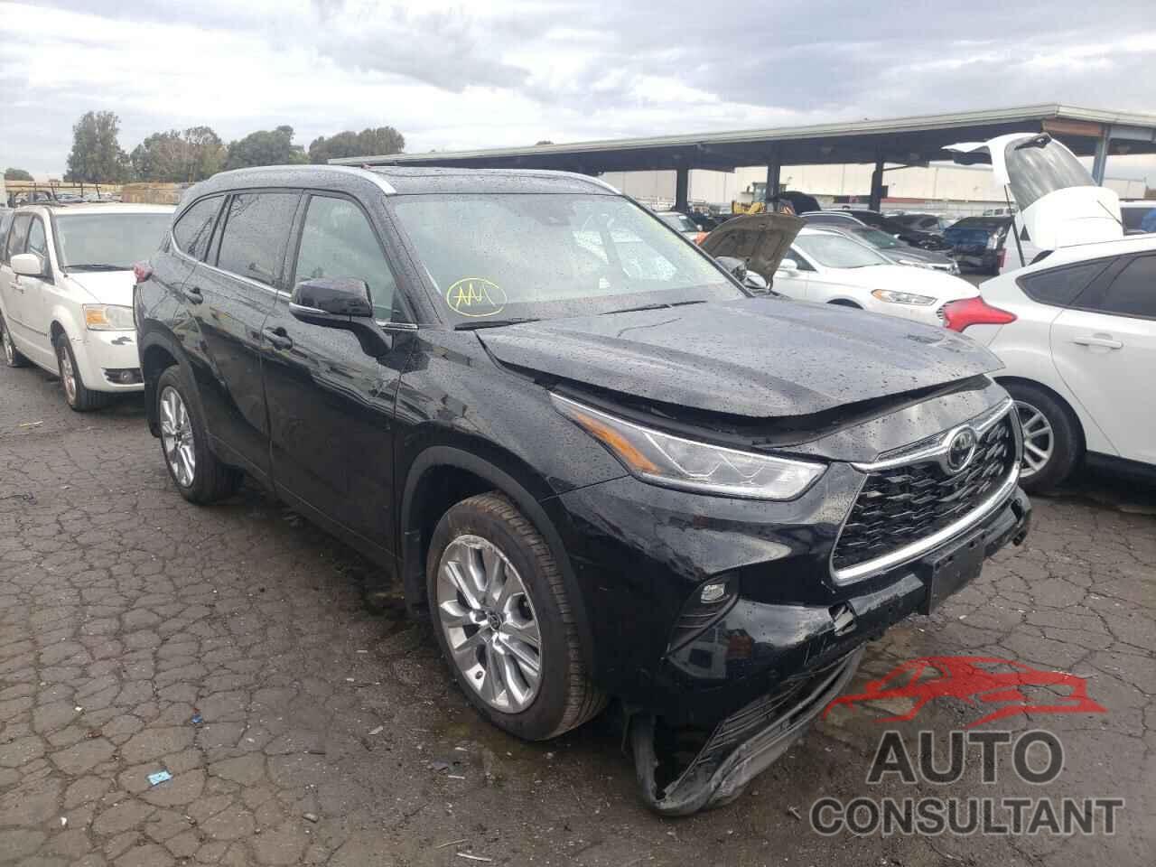 TOYOTA HIGHLANDER 2021 - 5TDDZRBH6MS128535