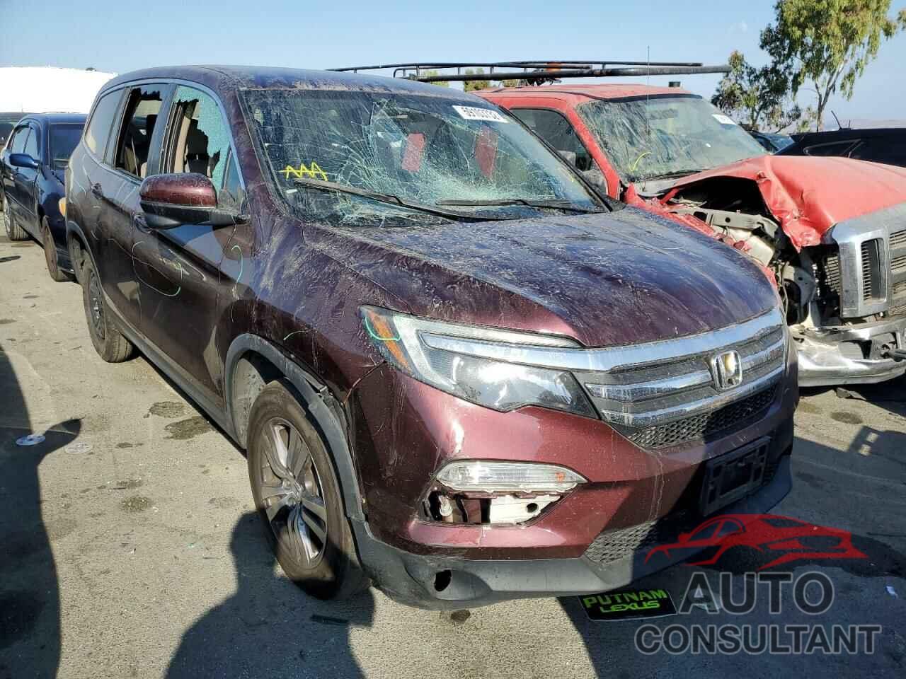 HONDA PILOT 2017 - 5FNYF5H32HB039960