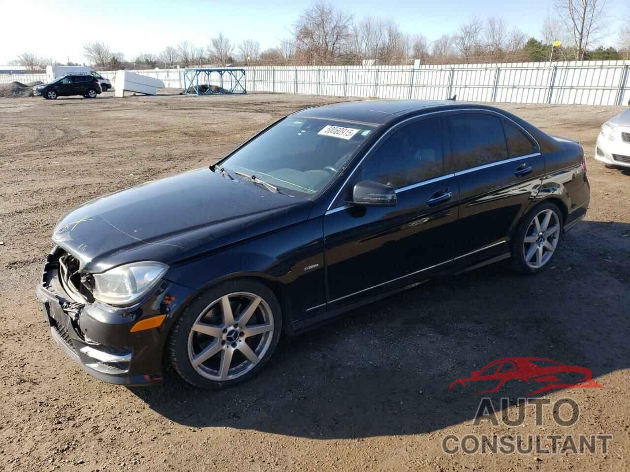 MERCEDES-BENZ C-CLASS 2012 - WDDGF8JB1CA623465