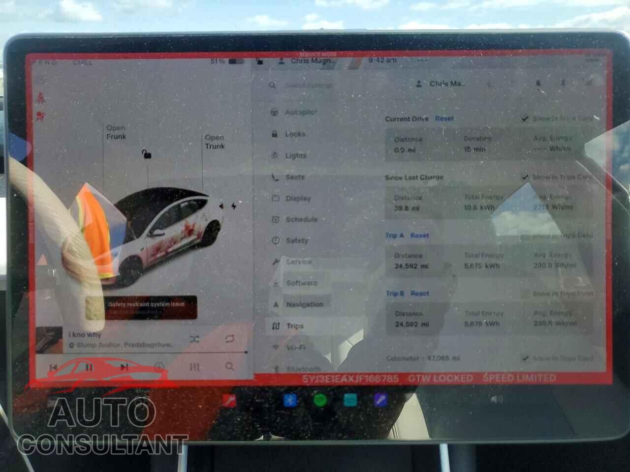 TESLA MODEL 3 2018 - 5YJ3E1EAXJF168785