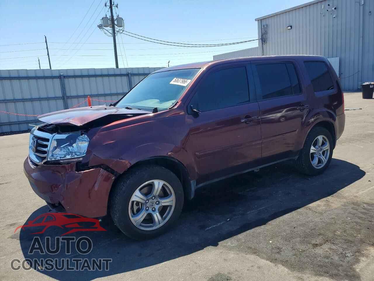 HONDA PILOT 2013 - 5FNYF3H59DB040006