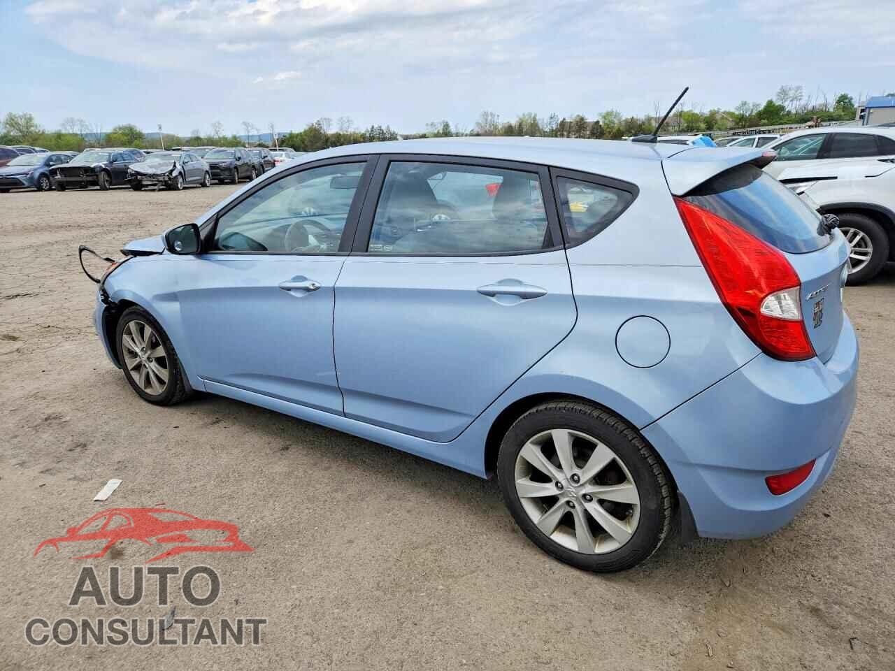 HYUNDAI ACCENT 2012 - KMHCU5AE4CU041460