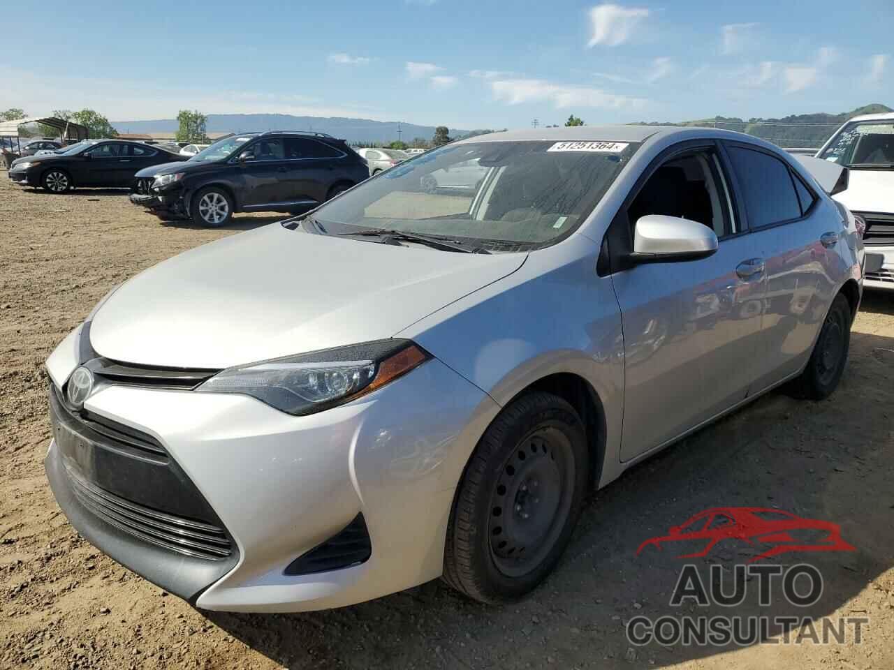 TOYOTA COROLLA 2019 - 2T1BURHE3KC239813