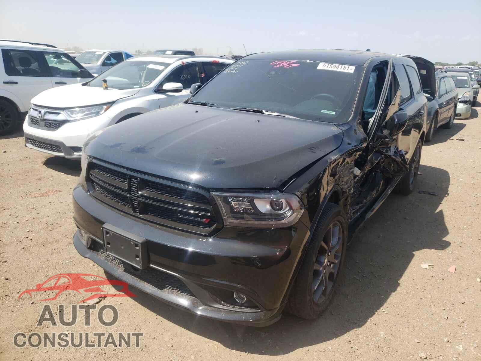 DODGE DURANGO 2017 - 1C4SDJCTXHC639697