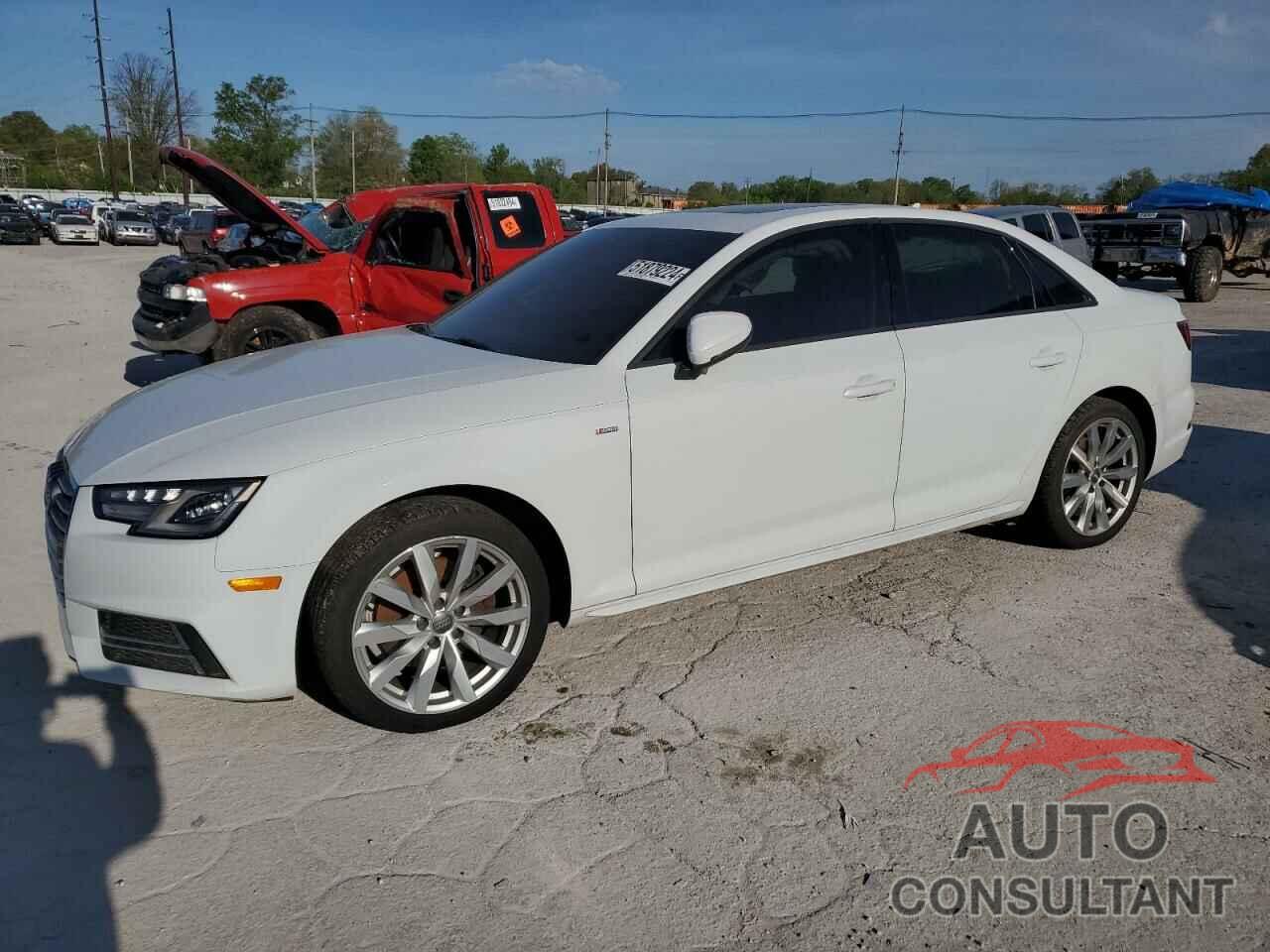 AUDI A4 2018 - WAUKMAF4XJA078548