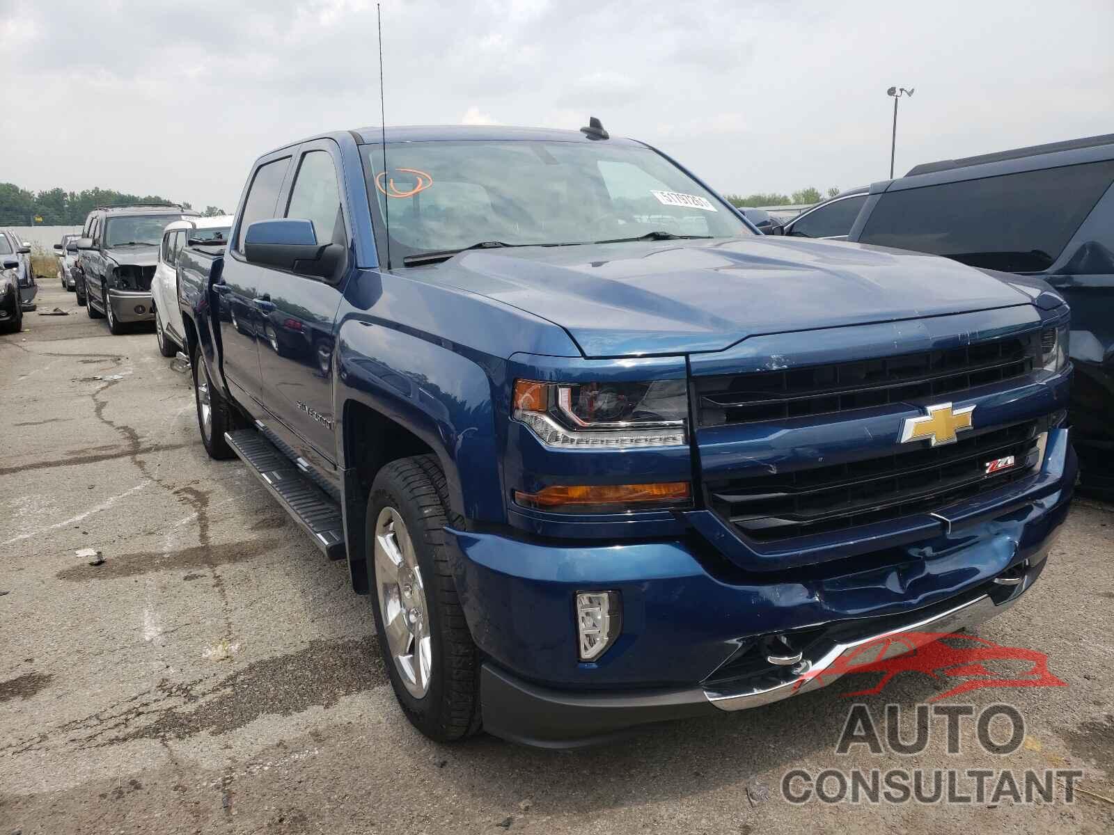 CHEVROLET SILVERADO 2017 - 3GCUKREC6HG414233