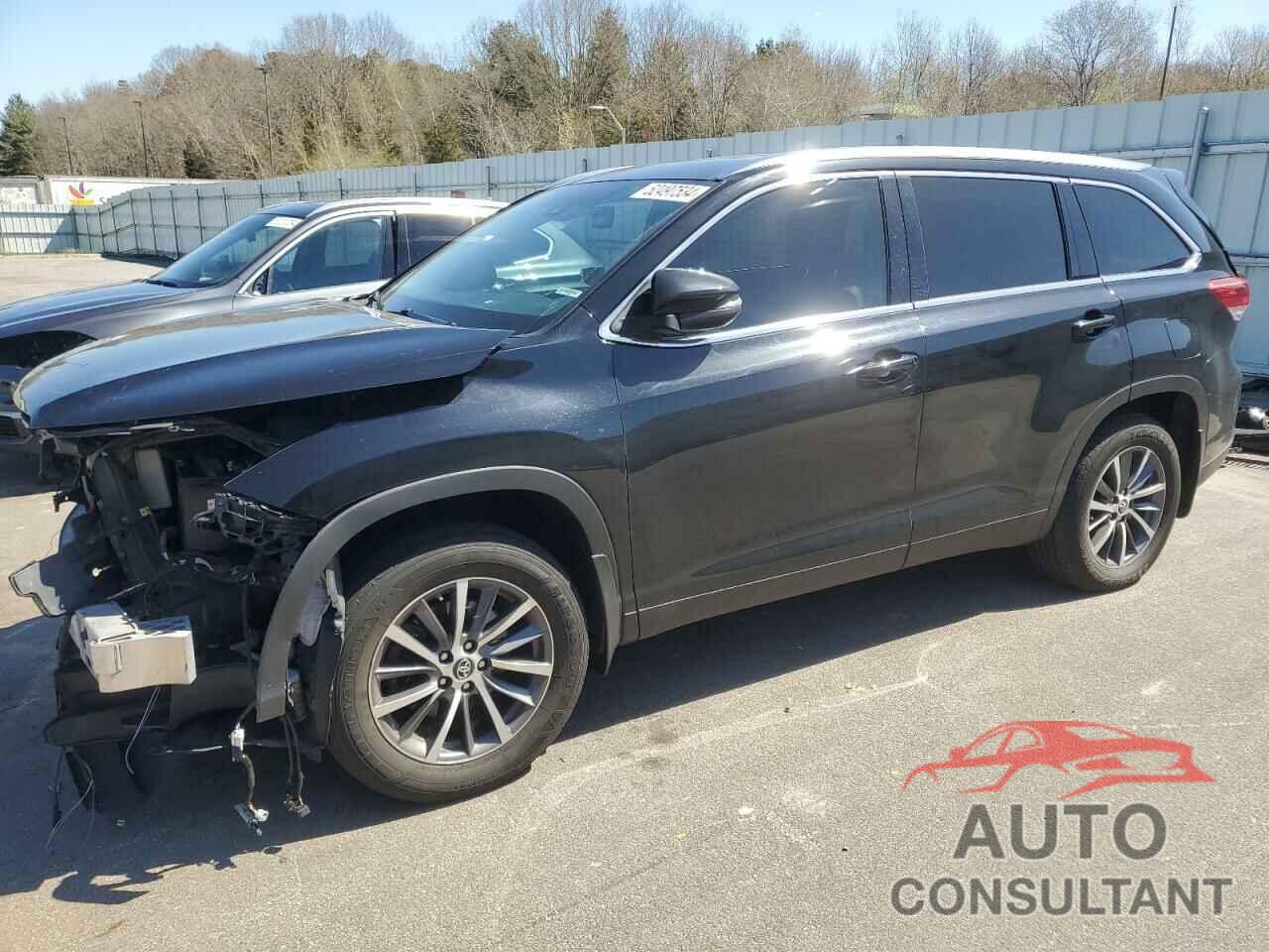 TOYOTA HIGHLANDER 2019 - 5TDJZRFH5KS625263