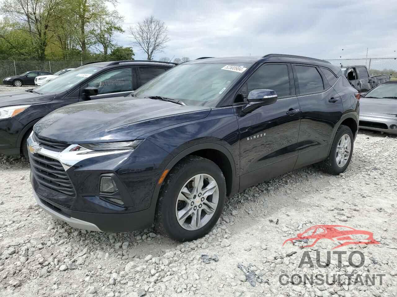 CHEVROLET BLAZER 2021 - 3GNKBBRAXMS512266