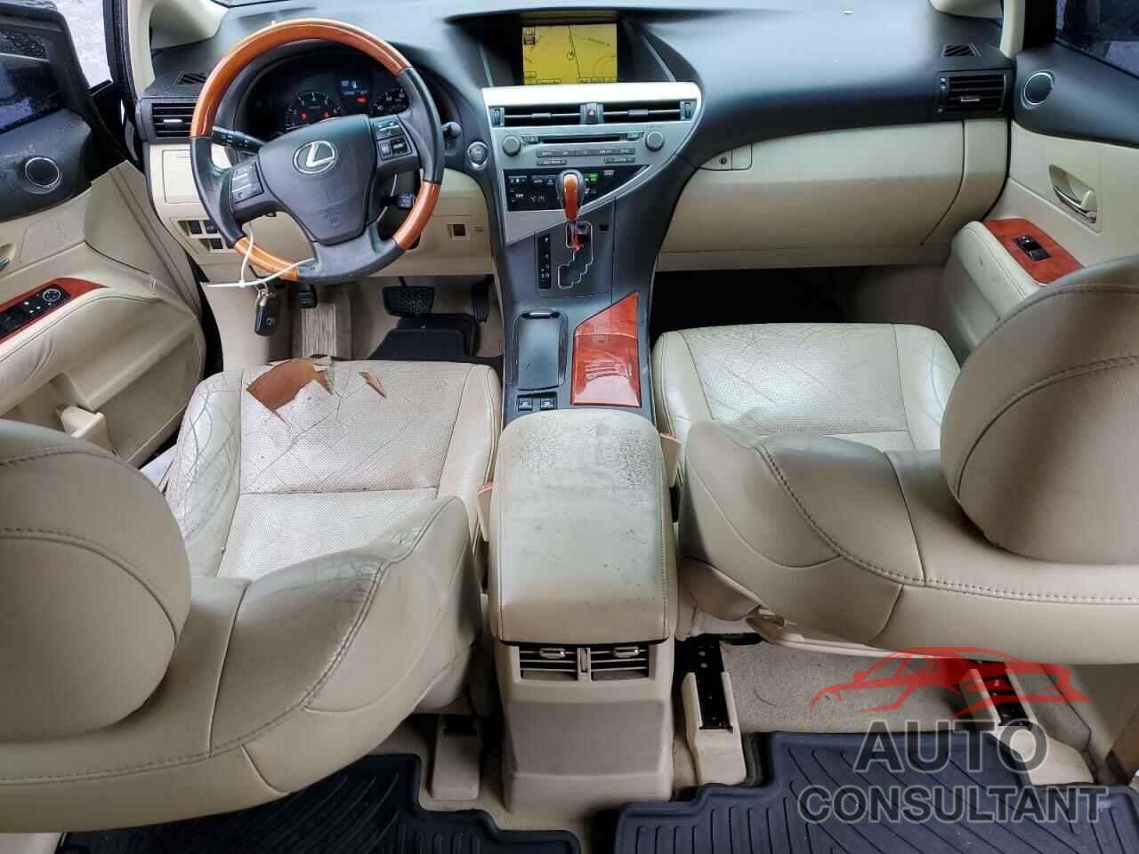 LEXUS RX350 2010 - 2T2BK1BA6AC079076