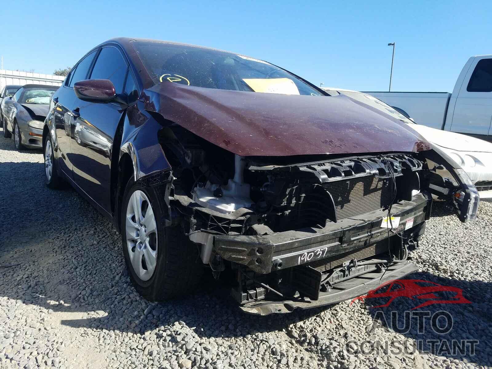 KIA FORTE 2017 - 3KPFK4A77HE013354