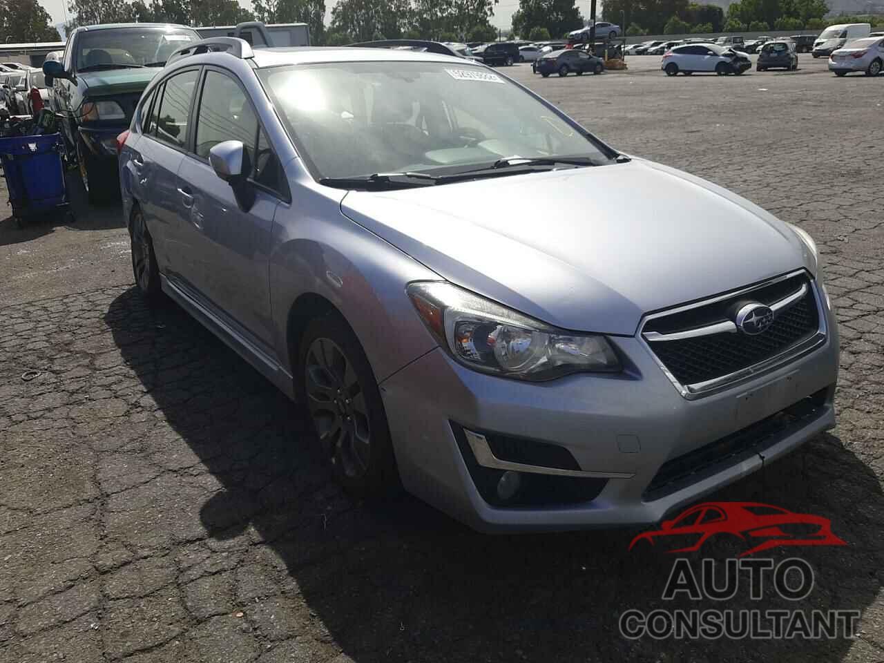 SUBARU IMPREZA 2016 - JF1GPAS64G8289273