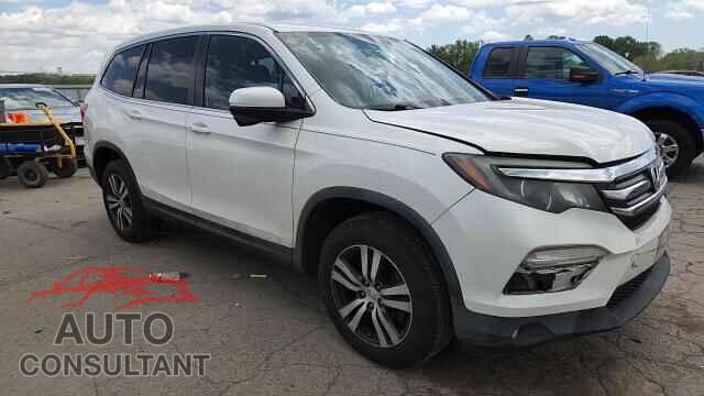 HONDA PILOT 2017 - 5FNYF6H50HB015809
